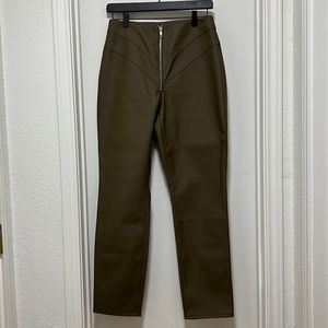 Good Classic Corset Pants - Faux Leather